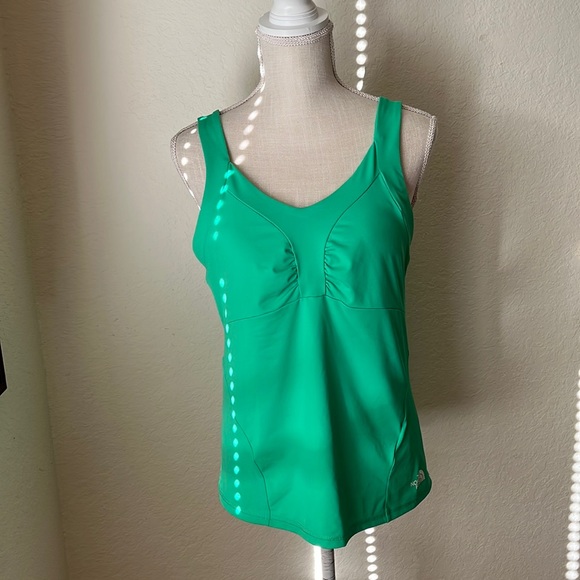 EUC THE NORTH FACE | Kelly Green Workout Tank Top, L - Picture 1 of 16
